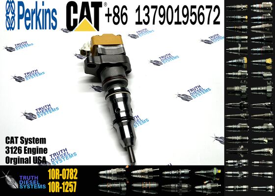 New High Quality Diesel Fuel Injector Assembly for 3126B Engine 10R0782 10R-0782 196-4229 1964229 Stainless Steel 6 Month