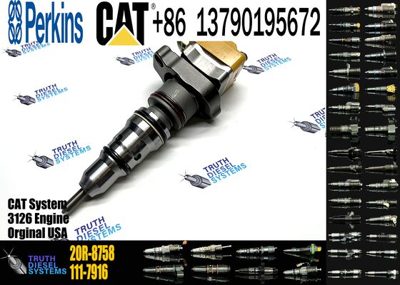 Fuel Injector 10R-0781 AP63813BN 20R-8758 196-4229 For CCaterpillar 3126B C7 Engine