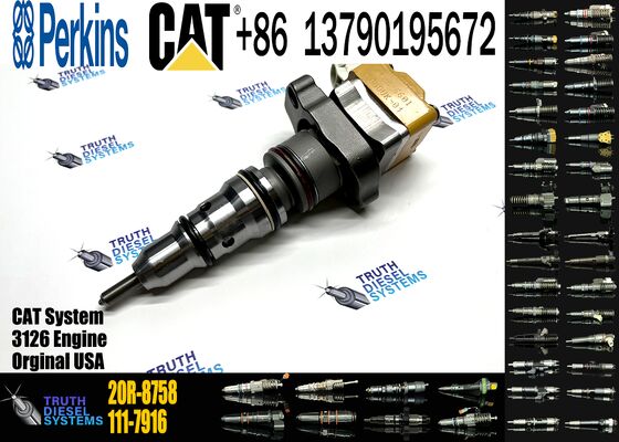 Fuel Injector 10R-0781 AP63813BN 20R-8758 196-4229 For CCaterpillar 3126B C7 Engine