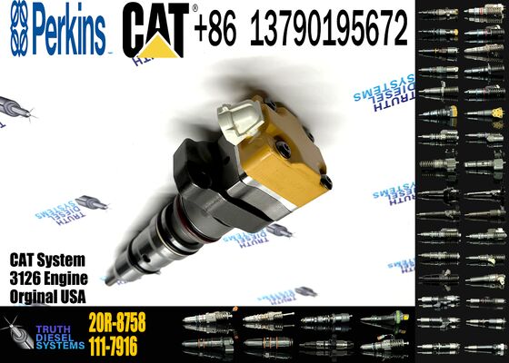 Fuel Injector 10R-0781 AP63813BN 20R-8758 196-4229 For CCaterpillar 3126B C7 Engine