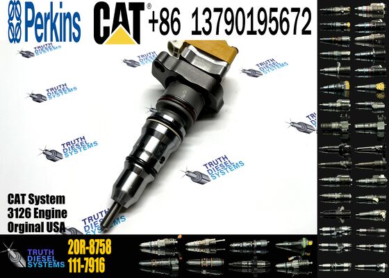 Fuel Injector 10R-0781 AP63813BN 20R-8758 196-4229 For CCaterpillar 3126B C7 Engine