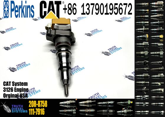 Fuel Injector 10R-0781 AP63813BN 20R-8758 196-4229 For CCaterpillar 3126B C7 Engine