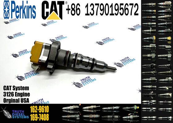 Long-Lasting 162-9610 Fuel Injector Fits 3126 Engine Excavator Loader Spare Parts