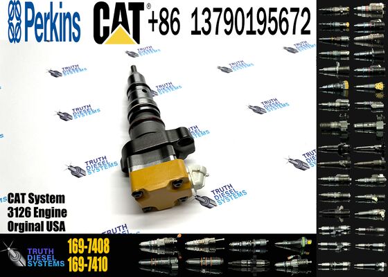 Hot Sell Common Rail Fuel Injector 155-8723 20R-5392 169-7408 Diesel Fuel Injector for CAT CCaterpillar 3126B Engine