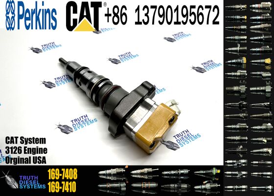 Hot Sell Common Rail Fuel Injector 155-8723 20R-5392 169-7408 Diesel Fuel Injector for CAT CCaterpillar 3126B Engine
