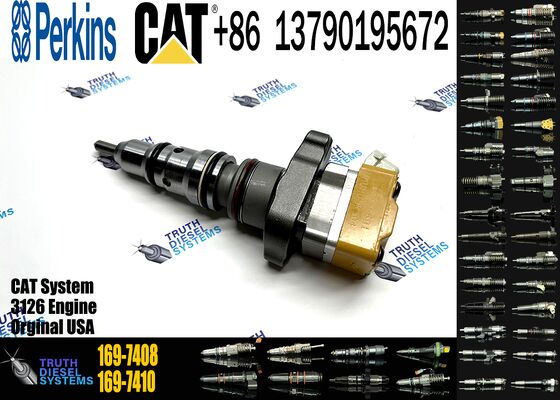 Hot Sell Common Rail Fuel Injector 155-8723 20R-5392 169-7408 Diesel Fuel Injector for CAT CCaterpillar 3126B Engine