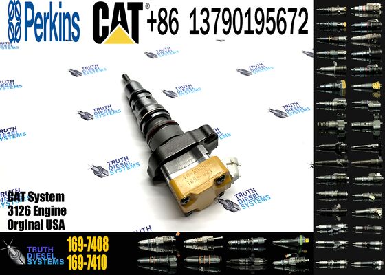 Hot Sell Common Rail Fuel Injector 155-8723 20R-5392 169-7408 Diesel Fuel Injector for CAT CCaterpillar 3126B Engine