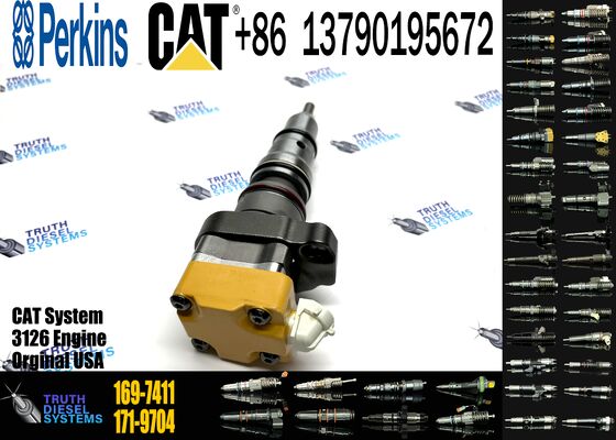 Great Quality Diesel Engine Fuel Injector 10R-0782 186-3410 222-5965 376-0513 392-0211 155-8723 169-7411 169-7410 For CAT 3126