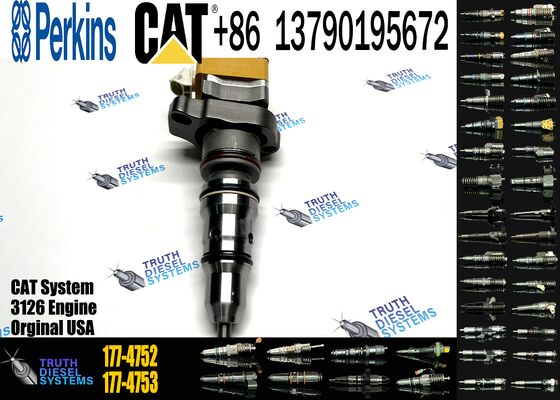 Diesel Fuel Injector 178-6342 177-4752 128-6601 For CCaterpillar 3126 3126B Engine
