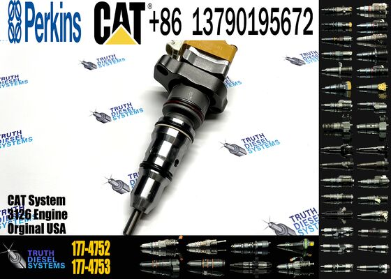 Diesel Fuel Injector 178-6342 177-4752 128-6601 For CCaterpillar 3126 3126B Engine