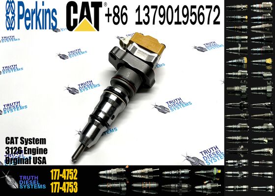 Diesel Fuel Injector 178-6342 177-4752 128-6601 For CCaterpillar 3126 3126B Engine