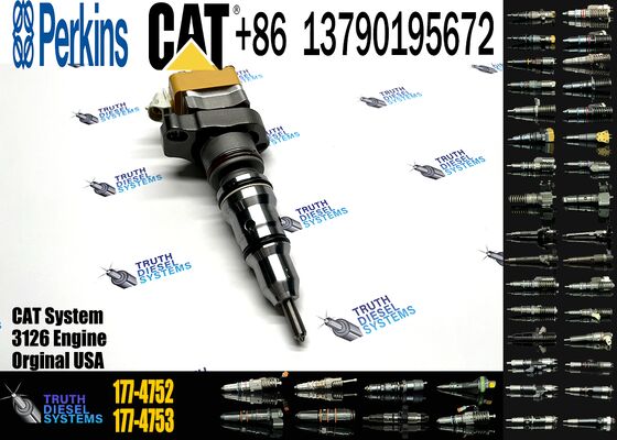 Diesel Fuel Injector 178-6342 177-4752 128-6601 For CCaterpillar 3126 3126B Engine
