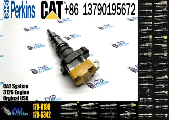 Diesel Engine Fuel Injector Excavator Accessories Diesel Motor Parts 178-0199 1780199 for CCaterpillar CAT 3126B 3126E 322C 322C