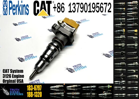 Common Rail Injector 10R-1257 10R1257 229-5928 177-4753 1774753 10R-1306 10R1306 Diesel Injector for CCaterpillar 3126E Engine