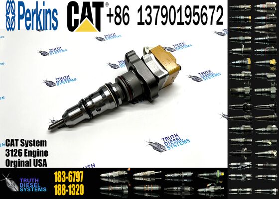 Common Rail Injector 10R-1257 10R1257 229-5928 177-4753 1774753 10R-1306 10R1306 Diesel Injector for CCaterpillar 3126E Engine