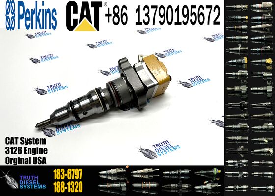 Common Rail Injector 10R-1257 10R1257 229-5928 177-4753 1774753 10R-1306 10R1306 Diesel Injector for CCaterpillar 3126E Engine