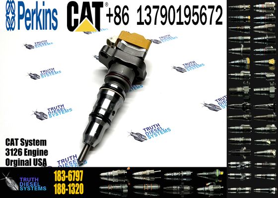 Common Rail Injector 10R-1257 10R1257 229-5928 177-4753 1774753 10R-1306 10R1306 Diesel Injector for CCaterpillar 3126E Engine