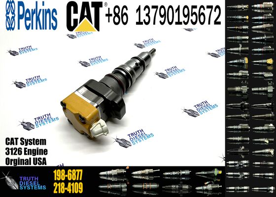 198-6877 Diesel Injector Compatible With 3126 Engine Excavator Spare Parts