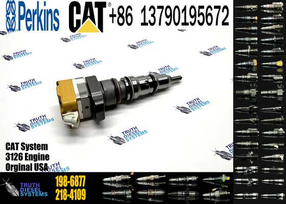 198-6877 Diesel Injector Compatible With 3126 Engine Excavator Spare Parts