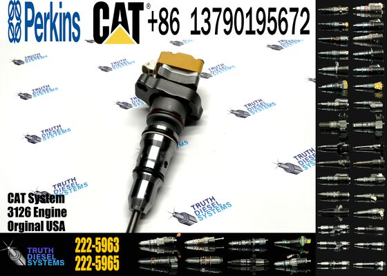 222-5963 Excellent Quality Common Rail Injector 10R-1262 10R1262 for 3126B Engine Hot Sale