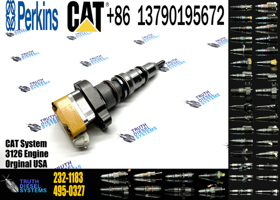 Fuel Injector 174-7526 232-1171 232-1183 20R-0758 10R-1267 10R-1266 1747526 20R-0758 High Guarantee for 3412 3408 Engine