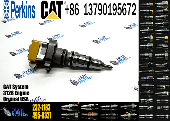 Fuel Injector 174-7526 232-1171 232-1183 20R-0758 10R-1267 10R-1266 1747526 20R-0758 High Guarantee for 3412 3408 Engine
