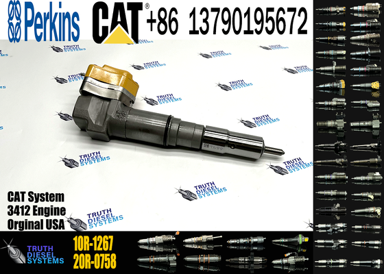 Fuel Injector 174-7526 232-1171 232-1183 20R-0758 10R-1267 10R-1266 1747526 20R-0758 High Guarantee for 3412 3408 Engine