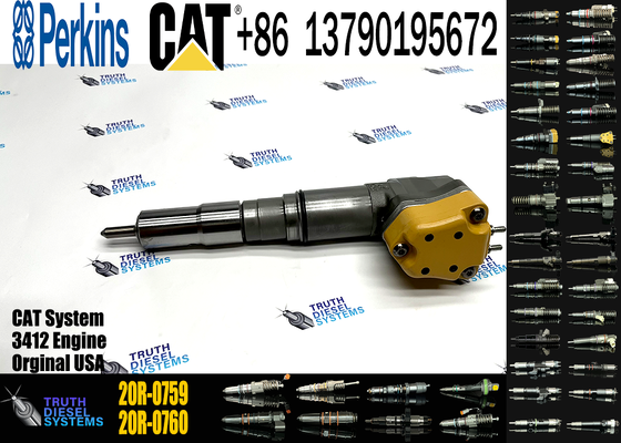 20R-0760 138-8756 173-4059 174-7528 20R-0759 204-2467 232-1171 Diesel Engine Fuel Injector For CCaterpillar CAT 3412 3408