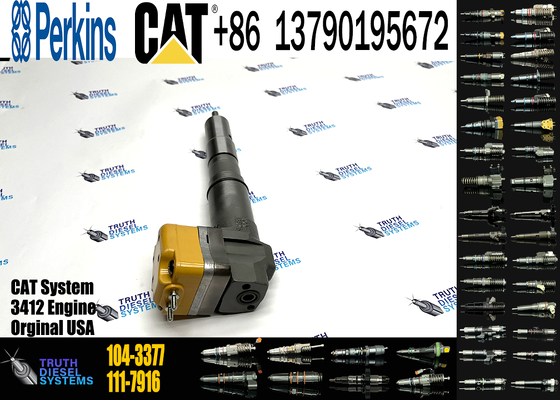 C-A-T 3412E Fuel Injector 104-3377 0R-8786 174-7526 20R-0758 for CCa-ter-pillar 3412E diesel Engine