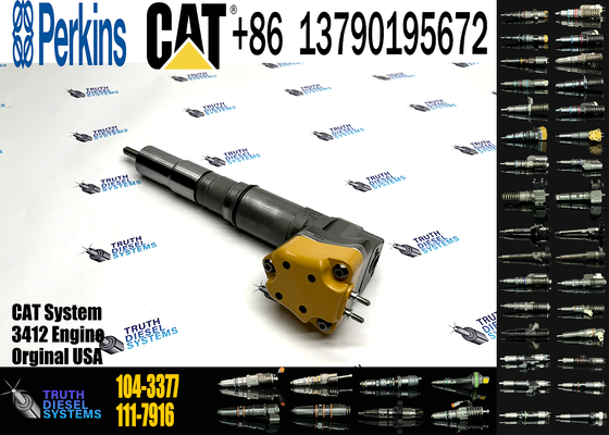 C-A-T 3412E Fuel Injector 104-3377 0R-8786 174-7526 20R-0758 for CCa-ter-pillar 3412E diesel Engine