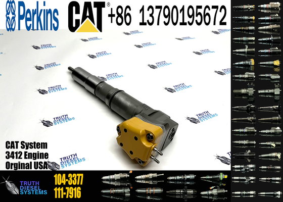 C-A-T 3412E Fuel Injector 104-3377 0R-8786 174-7526 20R-0758 for CCa-ter-pillar 3412E diesel Engine
