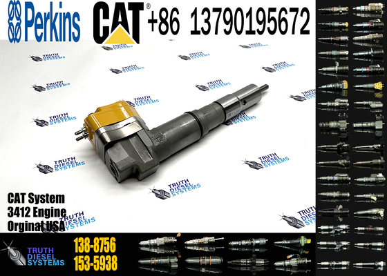 20R-0760 138-8756 173-4059 174-7528 20R-0759 204-2467 232-1171 Diesel Engine Fuel Injector For CCaterpillar CAT 3412 3408
