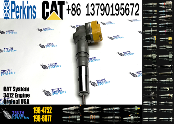 Fuel Injector 174-7528 179-9380 191-3005 198-4752 1747528 1799380 1913005 1984752 for CCater-pillar 3412 3412E Engine