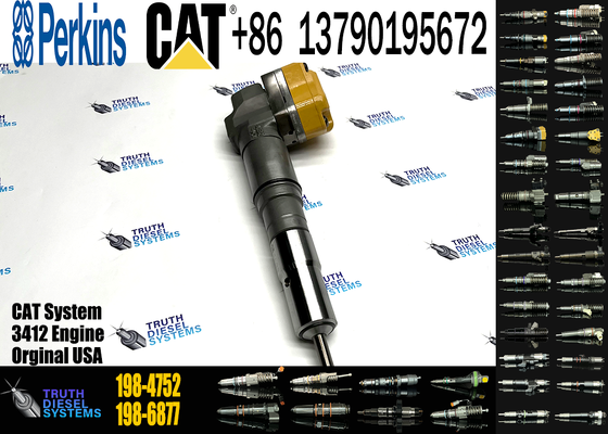 Fuel Injector 174-7528 179-9380 191-3005 198-4752 1747528 1799380 1913005 1984752 for CCater-pillar 3412 3412E Engine