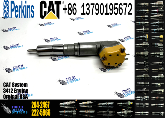 New 204-2467 2042467 1620482 162-0482 Fuel Injector for 3412 3408 Engine