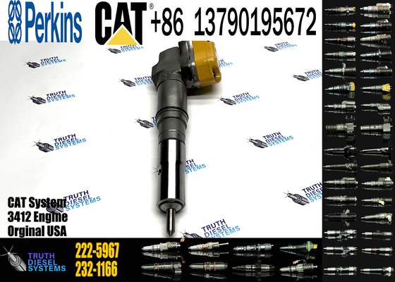 Diesel Fuel Injector 177-4754 177-4752 128-6601 171-9710 173-4566 222-5967 178-0199 for 3126B Excavator Parts