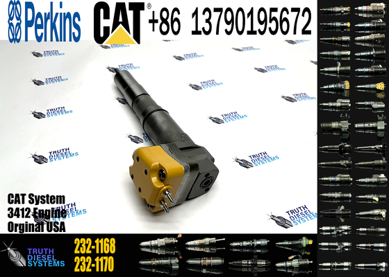 New for 3408E 3412E Diesel Engine Fuel Injector 232-1168 2321168 0001325663 10R1266 232-1183 232-1173 174-7528