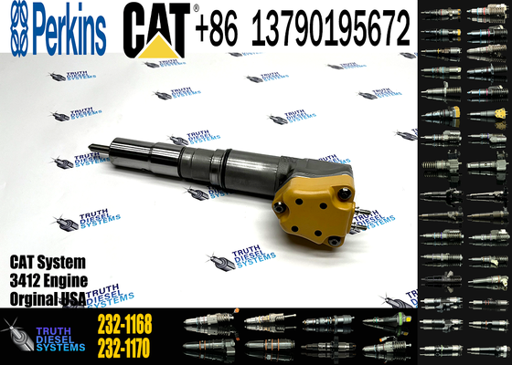 New for 3408E 3412E Diesel Engine Fuel Injector 232-1168 2321168 0001325663 10R1266 232-1183 232-1173 174-7528