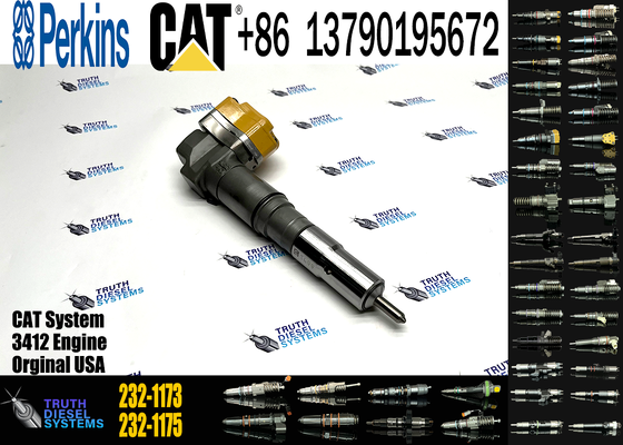 CCaterpillar 3408 3412E Engine Fuel Injector 232-1173 232-1183 232-1168 174-7528 Engine Injector 174-7526 20R-0758