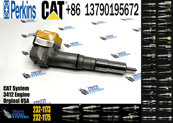 CCaterpillar 3408 3412E Engine Fuel Injector 232-1173 232-1183 232-1168 174-7528 Engine Injector 174-7526 20R-0758