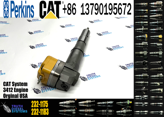 Diesel Fuel Injector 232-1171 232-1175 174-7526 for 3412E Diesel Engine Spare Parts
