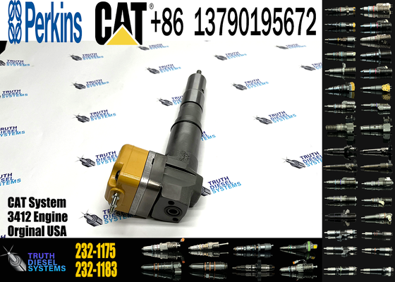 Diesel Fuel Injector 232-1171 232-1175 174-7526 for 3412E Diesel Engine Spare Parts