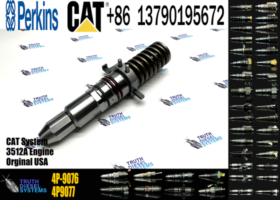 Construction Machinery Parts Fuel Injector 0R2921 OR-2921 4P9076 4P-9076 Fits for 3512 3508 3516 Diesel Engine