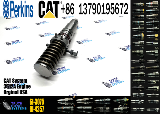 Genuine 10R-3053 2W5201 4P-9075 4P-9076 Injector Fuel 4P-9077 6I-3075 6I-4355 6i-4357 7C-0345 Fuel Injector for Ccaterpillar