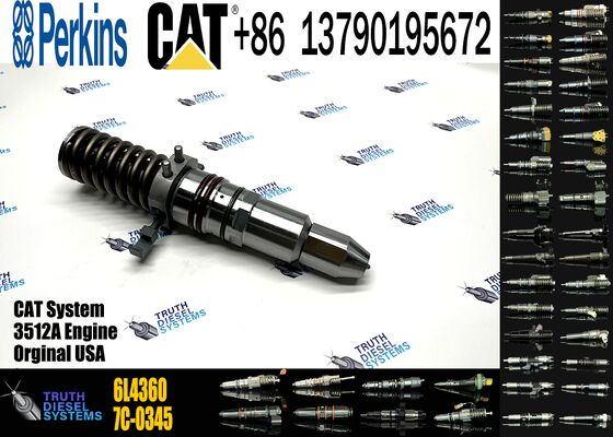 3512 Engine Fuel Injector 6L4357 6L-4357 6L4355 6L-4355 6L4360 6L-4360