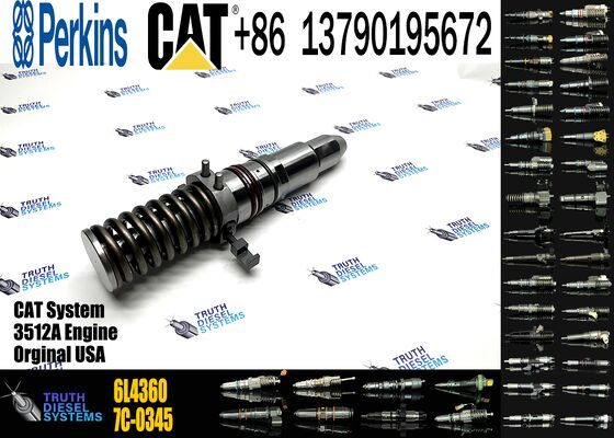 3512 Engine Fuel Injector 6L4357 6L-4357 6L4355 6L-4355 6L4360 6L-4360