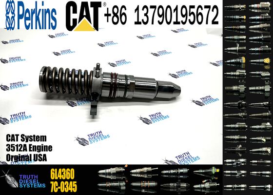 3512 Engine Fuel Injector 6L4357 6L-4357 6L4355 6L-4355 6L4360 6L-4360