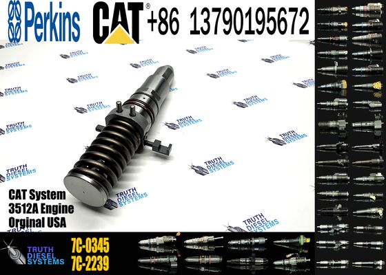 Genuine 10R-3053 2W5201 4P-9075 4P-9076 Injector Fuel 4P-9077 6I-3075 6I-4355 6i-4357 7C-0345 Fuel Injector for Ccaterpillar