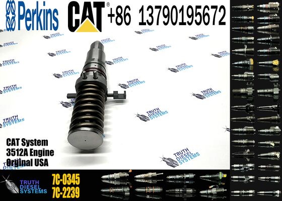 Genuine 10R-3053 2W5201 4P-9075 4P-9076 Injector Fuel 4P-9077 6I-3075 6I-4355 6i-4357 7C-0345 Fuel Injector for Ccaterpillar