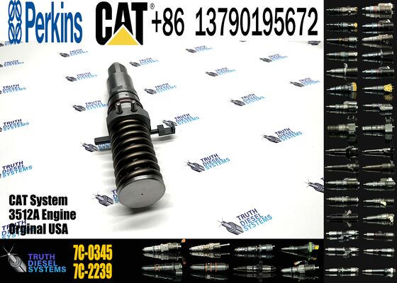 Genuine 10R-3053 2W5201 4P-9075 4P-9076 Injector Fuel 4P-9077 6I-3075 6I-4355 6i-4357 7C-0345 Fuel Injector for Ccaterpillar